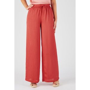 Damart - Broek met vaste plooi - Dames - Roze - 52