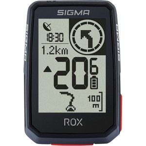 GPS Fietscomputer Sigma ROX 2.0 GPS met standaard stuurhouder - zwart