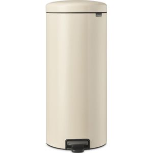 Brabantia - NewIcon - Prullenbak - Soft Beige - 30 Liter - Antislip Bodem