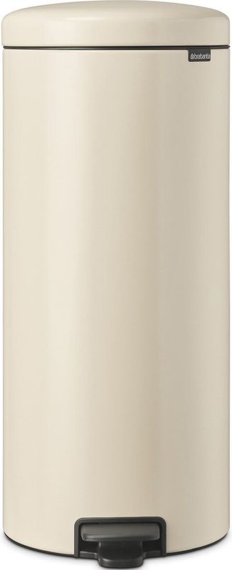 Brabantia - NewIcon - Prullenbak - Soft Beige - 30 Liter - Antislip Bodem