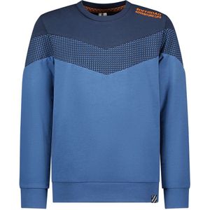 B.Nosy - Jongens sweater - Blue - Maat 104