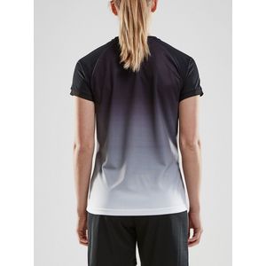 Craft Pro Control Fade Shirt Korte Mouw Dames - Zwart | Maat: M