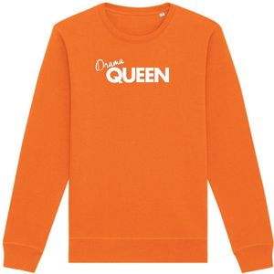 Sweater oranje - Drama Queen - S - soBAD. - Koningsdag - Unisex - Oranje - Voetbal - Nederland