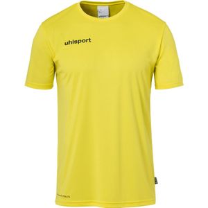 Uhlsport Essential Functioneel T-Shirt Heren - Geel / Zwart | Maat: 4XL