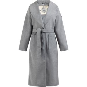 Dreimaster - Overgangsjas - Grijs Melange - Wolmix