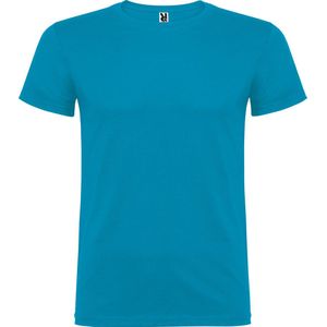 Herenshirt 'Beagle' met korte mouwen Turquoise - L