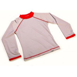 Ducksday - UV-werend Zwemshirt - promo - UPF50+ - sneldrogend - lange mouwen - meisje - Dot - maat 92/98