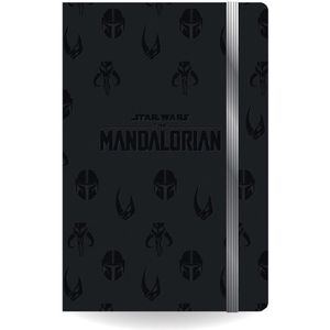 Star Wars The Manadalorian Notebook Black A5 160 pag gelijnd