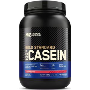 Optimum Nutrition Gold Standard 100% Casein Time Release Proteine - Strawberry - Caseïne Eiwitpoeder - 924 gram (28 servings)