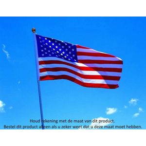 Amerikaanse vlag XXXL - 150 x 240 cm - zeer groot - Polyester - USA - Verenigde Staten - Amerika - American Flag