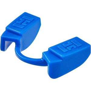 Mondstuk voor gewichtheffen - fitness en powerlifting - mondbescherming voor krachtsport - geen contact - 1 stuks blauw