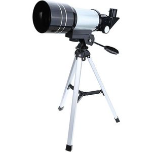 DrPhone SUPERNOVAX2 Junior Astronomische HD Draagbare Telescoop - 300X70mm – 150x vergroting - Monoculaire met Statief & Telefoonhouder – Geschikt voor Astronomie Beginners/Kinderen & Volwassenen – Cyaan