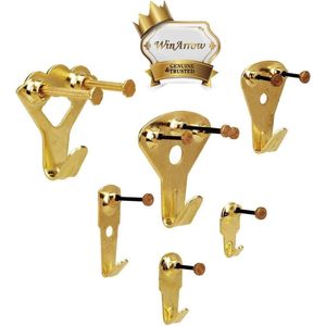 130 stuks ophanghaakjes; ophanghaakset voor zware afbeeldingen met spijkers voor wndgelhaken, zware plicht, fotoophangset met naaien