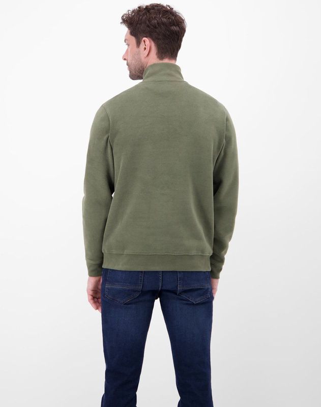LERROS - Sweatshirt - Olijfgroen