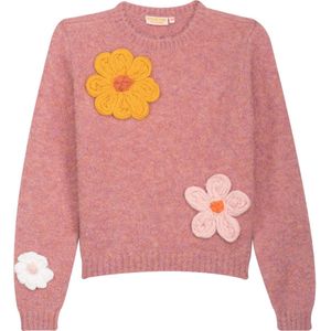 Someone - Beatrice - Trui - Roze - Lange Mouw - Gebloemd