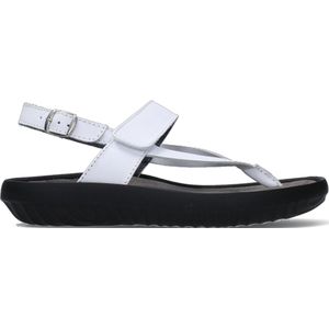 Wolky Sandalen Cebu wit leer