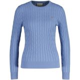 GANT - Casual Trui - Blauw - Katoen