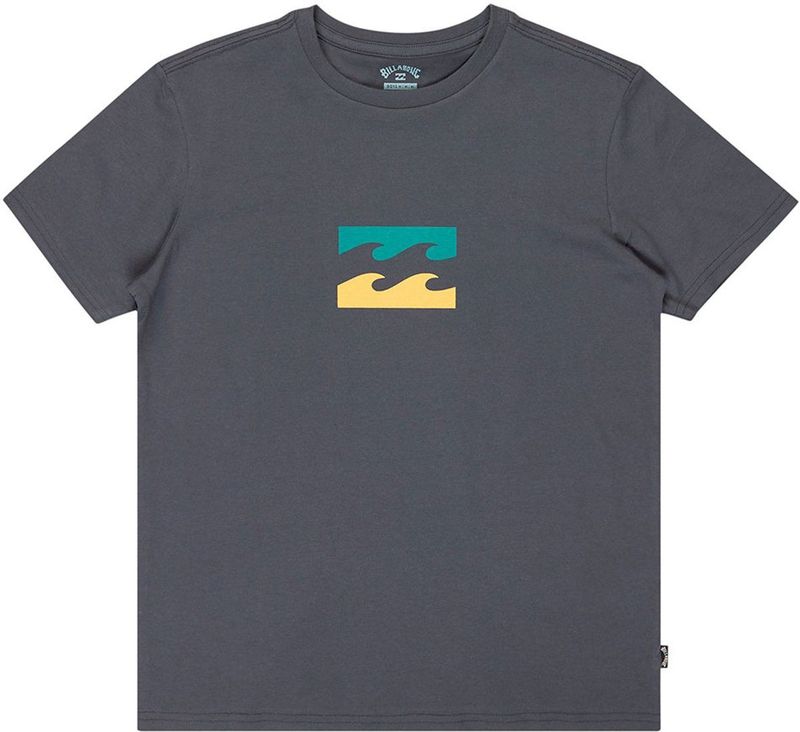 Billabong - Team Wave - T-shirt - Ombre Blue - Korte Mouwen - 100% Katoen