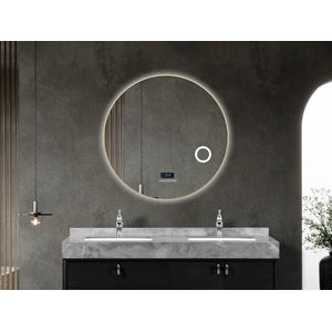 Mawialux LED Badkamerspiegel - Bluetooth - Livia - 90cm - goud