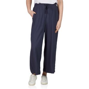 DENIMFY Dames Chino Broek DFKate regular/straight Blauw M Volwassenen