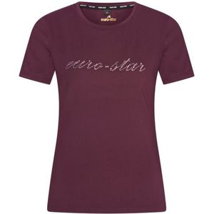 Euro-Star - T-Shirt Ceres - Dark Berry - Paars - Maat L