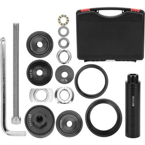 Fiets Druk in Trapas Remover Beugel Installeren Verwijder Gereedschap - Fiets Reparatie Kit met Gereedschapskist - Compatibel met BB86 / 30/92 / PF30