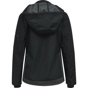 Hummel Damen Jacke Hmlnorth Shell Jacket Woman Black/Asphalt-XL