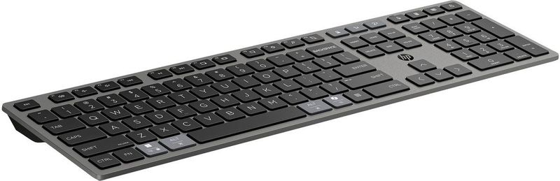 HP 720 Multi-Device Rechargeable Wireless Keyboard toetsenbord Thuis/Werk USB + Bluetooth AZERTY Belgisch Zwart