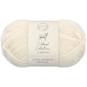 Novita Icelandic Wool 50 gram 010 Off White