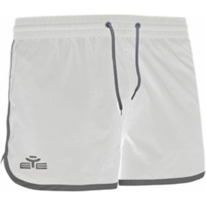 Dames Sportshort, EYE Sportwear, Hardlopen/Fitness, wit/grijs, maat XL, WEES UNIEK !