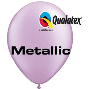 Qualatex Ballonnen Metallic Lavendel 13 cm 100 stuks