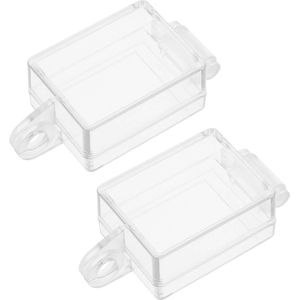 Boot Schakelaar Bescherming Cover - Transparante Knop Schakelaar Guard Protector - Emergency Stop Knop Cover - KCD4 Knop (23 * 28 mm) .