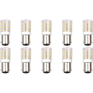 SPL - Ba15d - LED Lamp - Neutraal Wit - 3W - 250 lumen - LED Buislamp T18 - 10 Stuks