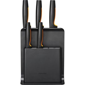 Fiskars FF Knife block plastic 5 knives - Messenblok