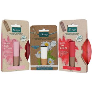 Kneipp Lip Balm Natural Care & Color - Repair And Prevent (set van 3)