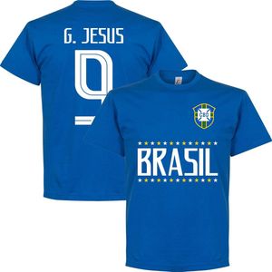 Brazilië Neymar JR Team T-Shirt - 4XL