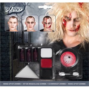 Boland - Schminkset Zombie - - Schminkset - Carnaval, Halloween, Themafeest - Halloween schmink - Horror