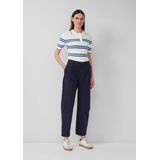 s.Oliver - Stretchbroek - Relaxed-fit - Katoen - Hoge Elastische Tailleband