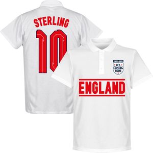 Engeland Sterling 10 Team Polo - Wit - XL