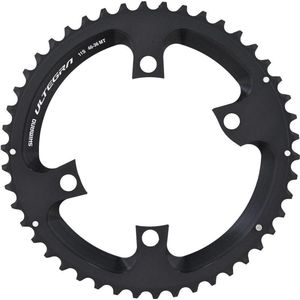 Kettingblad Shimano Ultegra FC-R8000 2x11 speed - 53 tands (MW) - zwart