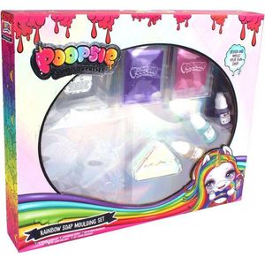 Poopsie slime surprise rainbow soap moulding set - Poopsie zeep maken - Knutselen meisjes - Poopsie slime surprise - creatief voor kinderen vanaf 5 jaar