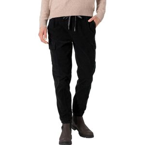 TIMEZONE Dames Cargo Broek REGULAR RAKIMATZ 7/8 regular/straight Zwart S Volwassenen