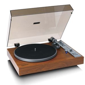 Lenco Platenspeler met Bluetooth - Direct drive - Ortofon 2M Blue cartridge - LBT-515WD - Hout