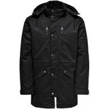 Only & Sons Jas Onsklaus Winter Parka Otw Noos 22019700 Black Mannen Maat - L