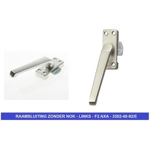 RAAMSLUITING ZONDER NOK - LINKS - F2 AXA - 3302-40-92/E - ART. 8713249190341