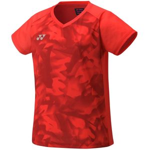 Yonex YW0033EX dames tennis badminton sportshirt - rood - maat L