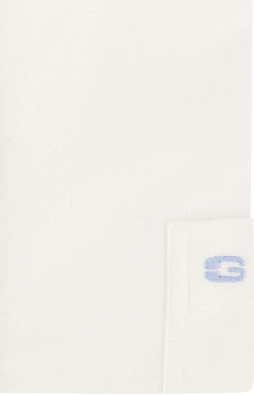 Giordano casual overhemd korte mouw wit