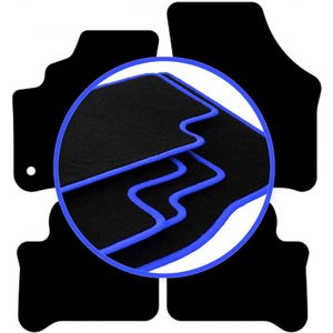 CARLUX-BLUE automatten voor: Seat e-Mii hatchback (2019-)
