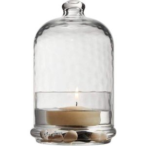 Mrs. Jones Sweet Home Confettibox met koepel en glazen schoteltje - 55 cl - Varotto & Co. - Cod.AC00460MR - 195 cm hoog - diam.112 .