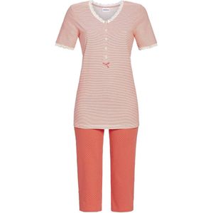 Ringella pyjama roze streepjes - Roze - Maat - 44